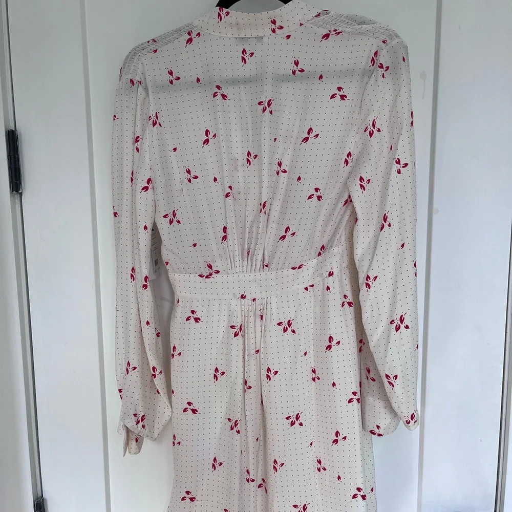 Equipment long sleeve printed silk dress - 4 - Picture 2 of 4